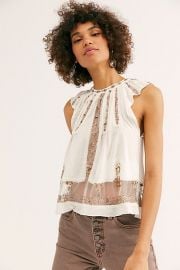 Morocco Embellished Tank at Free People