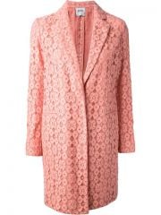 Moschino Cheap andamp Chic Floral Lace Coat - Stockholm Market at Farfetch