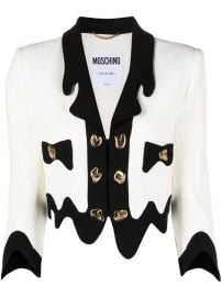 Moschino asymmetric-design Cropped Jacket - at Farfetch