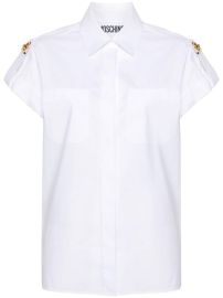 Moschino shoulder-tabs Shirt - at Farfetch