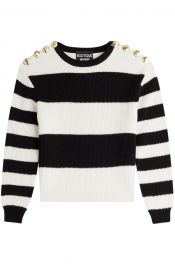 Moschino striped sweater at Stylebop