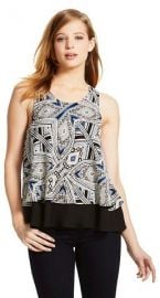 Mossimo Double Layer Flounce Top at Target