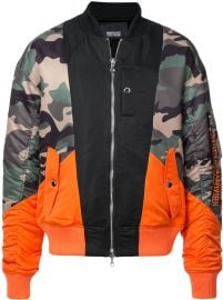 Mostly Heart Rarely Seen Jungle bomber jacket at Farfetch