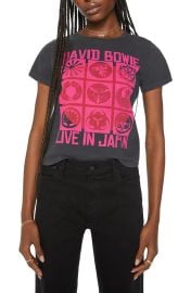 Mother Cotton T Shirt in Bowie Live In Japan at Nordstrom