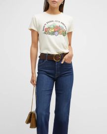 Mother The Lil Goodie Goodie in Don t Panic it s Organic Tee at Neiman Marcus