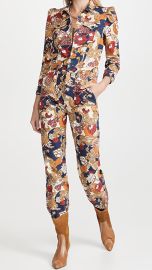 Mother The Puffy Wrapper Jumpsuit in Flowers in her Hair at Shopbop