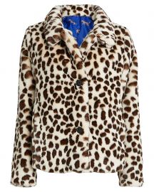 Mother The Ride-A-Long Faux Fur Jacket at Intermix