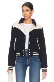 Mother The Western Varsity Bomber Jacket at Revolve