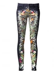 Mother Wildflower Print Jean - Grethen House at Farfetch