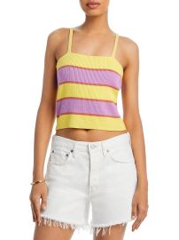 Mother Womens Striped Tank Pullover Top Shop Premium Outlets at Shop Simon