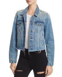 Mother-of-Pearl Denim Jacket by Sunset  Spring at Bloomingdales