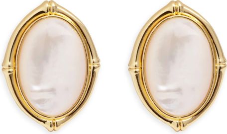 Mother-of-Pearl Shield Earrings at Nordstrom
