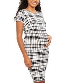 Motherhood Maternity Plaid Dress   Reviews - Maternity - Women - Macy s at Macys