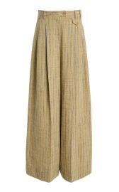 Motherwell Striped Cotton-Blend Wide-Leg Pants By Ulla Johnson at Moda Operandi
