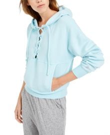 Movement Believe It Lace-Up Hoodie at Macys