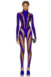 Mugler High Neck Catsuit at FWRD