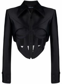 Mugler corset-inspired Jacket - at Farfetch