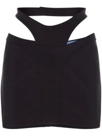 Mugler cut-out Mini Skirt - at Farfetch