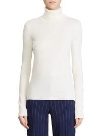 Mulberry Silk Turtleneck by Ralph Lauren at Saks Off 5th