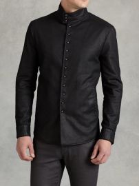 Multi Button Shirt Jacket at John Varvatos