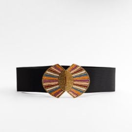 Multi Color Stretch Belt at Zara