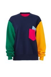 Multi Colorblock Sweatshirt at Rent The Runway