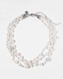 Multi Pearl Strand Necklace White House Black Market at White House Black Market