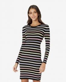 Multi-Stripe Knit Bodycon Dress by Milly at Zappos