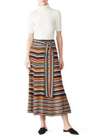 Multi Striped Wrap Skirt by 31 Phillip Lim for 120 Rent the Runway at Rent the Runway