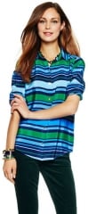 Multi stripe shirt at C Wonder