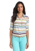 Multi striped shirt by Nautica at Amazon