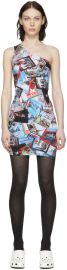 Multicolor Allover Cities Mini Dress by Balenciaga on Sale at Ssense