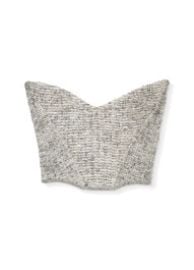 Multicolor Boucle Slub Bustier   St John Knits at St John