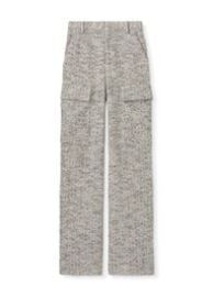 Multicolor Boucle Slub Pant with Pockets  St John Knits at St John