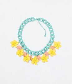 Multicolor Effect Necklace at Zara