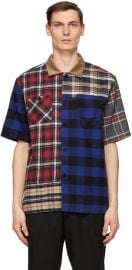 Multicolor Flannel Plaid Mix Shirt at Ssense