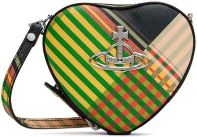 Multicolor Louise Heart Crossbody Pouch at ssense