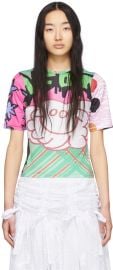 Multicolor Polyester T-Shirt by Chopova Lowena on Sale at Ssense