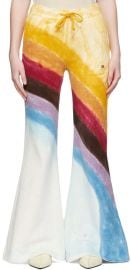 Multicolor Rainbow Lounge Pants by Acne Studios on Sale at Ssense