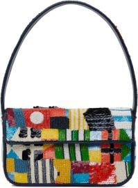 Multicolor Tommy Beaded Shoulder Bag at ssense