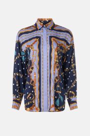 Multicolored Blouse by Maje Rent the Runway at Rent the Runway