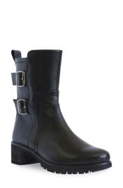 Munro Buckle Moto Boot at Nordstrom