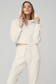 Muse Hoodie - Ivory Alo Yoga at Alo