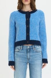 Muse Rib Knit Button Front Sweater at Nordstrom