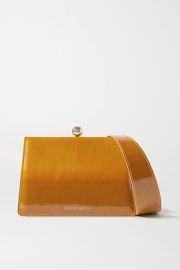 Mustard Mini Twin ombr coated-suede shoulder bag  RATIO ET MOTUS  NET-A-PORTER at Net a Porter