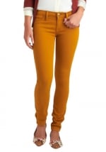 Mustard jeans at Modcloth