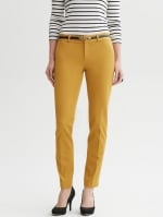 Mustard trousers from Banana Republic at Banana Republic