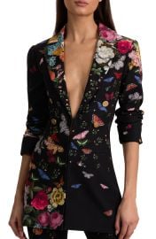 Mya Butterfly & Floral Print Blazer at Nordstrom