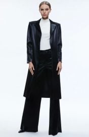 Mya Faux Leather Blazer Coat at Nordstrom