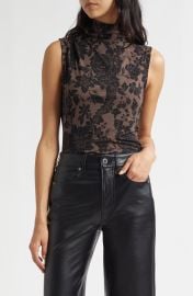 Mylie Sleeveless Turtleneck Top at Nordstrom